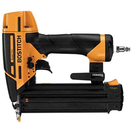 BOSTITCH 18GA Smart Point Pneumatic Brad Nailer Kit - Tool-Free BTFP12233
