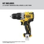 DEWALT 12V MAX 3/8" Cordless Brushless Hammer Drill DCD706B Tool Only - Image 2