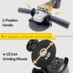 DeWalt 20V MAX Cordless Brushless Angle Grinder 11000RPM 3-Speed - Image 5