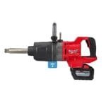 Milwaukee M18 FUEL 1" Impact Wrench | Extended Reach D-Handle+2 Batteries - Image 5