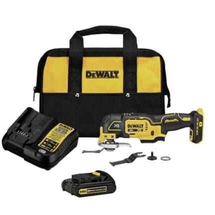 DEWALT 20V MAX XR 3-Speed Cordless Oscillating Multi-Tool Kit w/Blades