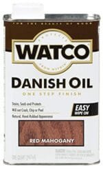 Rust-Oleum Danish Oil Quart: Red Mahogany Finish for Wood Protection