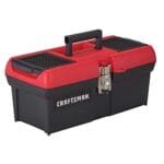 Craftsman 16-Inch Lockable Tool Box Red/Black CMST16901 - Image 2