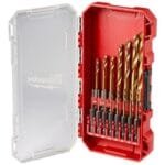 Milwaukee 15Pc Shockwave Impact Red Helix Titanium Drill Bit Set 48-89-4670
