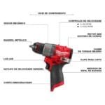 Milwaukee 1/2 in Drill Driver 12V Fuel Bare Tool 3403-20 - Image 3