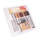 Wood Furniture Repair Kit – 17pc Scratch Touch Up Markers & Wax Set - Image 4