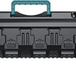4-Port Fast Charger for Milwaukee 18V 14.4V Li-ion Batteries