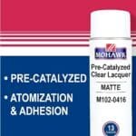 Mohawk Matte Pre-Catalyzed Clear Lacquer Spray 13oz Durable Finish - Image 2