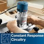 BOSCH 2.25HP Variable Speed Fixed-Base Router | Professional 1617EVS - Image 8