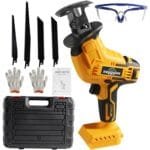 Cordless Reciprocating Saw for DeWalt 20V, Brushless, 4 Blades, 3500SPM