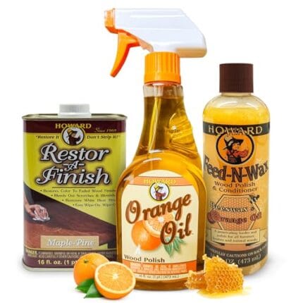 Howard Wood Restoration Kit: Clean & Revive All Wood Surfaces