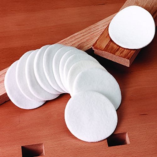 516FJYeQAeL._SL500_.jpg Beltex 3" Cotton Finishing Pads 12pk - Fine Grit for Wood & Plastic - Image 1