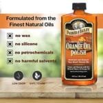 Parker Bailey Orange Oil Wood Polish & Cleaner - Natural Restoration 16oz - Image 8