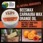 Organic Beeswax Wood Polish - Lavender Orange Oil Furniture Care - Image 3