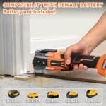 DEWALT 6-Speed Brushless Cordless Oscillating Multi-Tool with LED - Image 2