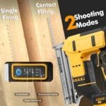 DEWALT 20V Cordless Brad Nailer 18GA Brushless Nail Gun 2-in-1 - Image 2