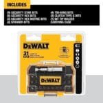 DEWALT 31-Piece Security Bit Set - Anti-Tamper Pro Driver Kit - Image 2