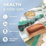 Crystal Clear Epoxy Resin Kit 32oz - No Bubble No Yellow DIY Art Crafts - Image 5