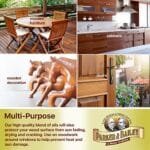 Parker & Bailey Lemon Oil Wood Furniture Polish & Cleaner 16oz - Image 7