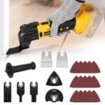 20V Cordless Brushless Oscillating Tool Kit - 23pc Multi-Function Set