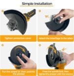 DeWalt 20V MAX Cordless Brushless Angle Grinder 11000RPM 3-Speed - Image 6