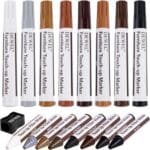 Wood Furniture Repair Kit – 17pc Scratch Touch Up Markers & Wax Set