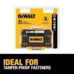 DEWALT 31-Piece Security Bit Set - Anti-Tamper Pro Driver Kit - Image 4