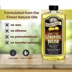 Parker & Bailey Lemon Oil Wood Furniture Polish & Cleaner 16oz - Image 6