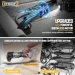 Cordless Oscillating Multi Tool for Dewalt 20V, 6-Speed Brushless Kit - Image 2