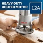 BOSCH 2.25HP Variable Speed Fixed-Base Router | Professional 1617EVS - Image 5
