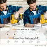 DEWALT 20V Cordless Brad Nailer 18GA Brushless Nail Gun 2-in-1 - Image 3