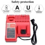 Swidan M12 M18 Li-ion Charger for Milwaukee 12V-18V Battery Packs - Image 6