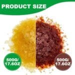 Premium Shellac Flakes: Natural Wood Finish for Home & Craft Projects - Image 2