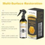 KAFJED Natural Beeswax Spray for Wood, Leather & Furniture Care 120ML - Image 5