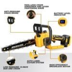 10" Dewalt 20V Brushless Cordless Chainsaw | Auto-Oiler Wood Cutter - Image 3
