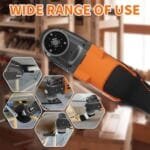 DEWALT 6-Speed Brushless Cordless Oscillating Multi-Tool with LED - Image 8