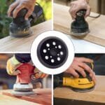 5" 8-Hole Hook & Loop Sander Pad for Ryobi Milwaukee Ridgid - Image 8