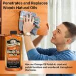 Parker Bailey Orange Oil Wood Polish & Cleaner - Natural Restoration 16oz - Image 7