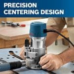 BOSCH 2.25HP Variable Speed Fixed-Base Router | Professional 1617EVS - Image 4