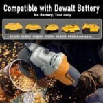 DeWalt 20V MAX Cordless Brushless Angle Grinder 11000RPM 3-Speed - Image 2