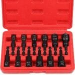 12-Piece Magnetic Drill Bit Nut Driver Set | SAE & Metric Power Kit
