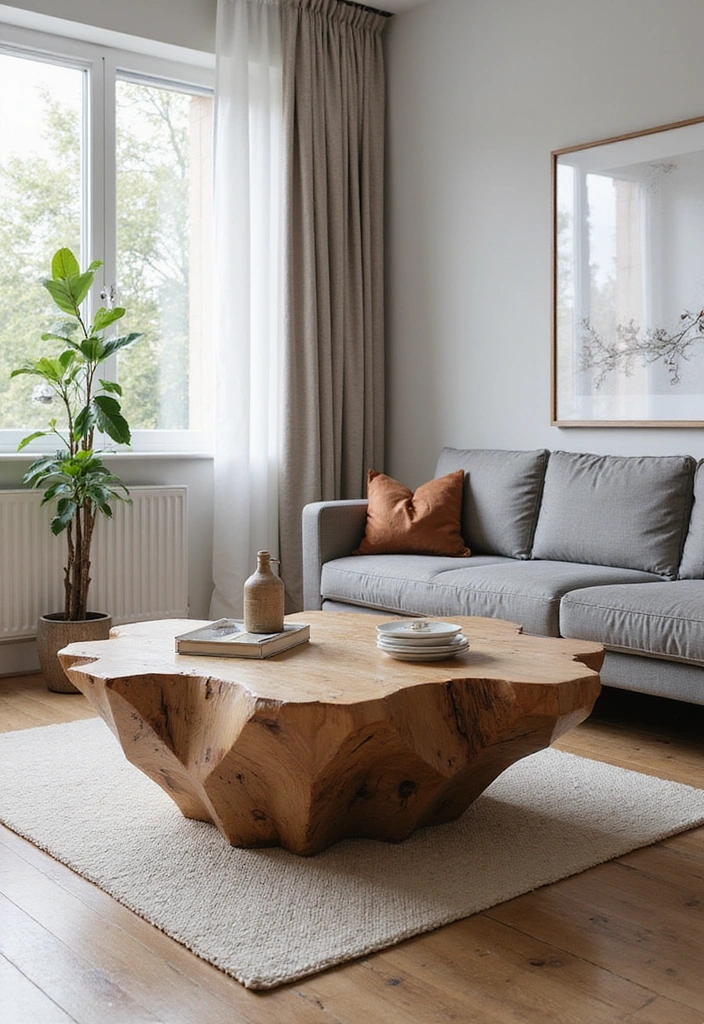 12 Stunning Wood Coffee Tables That'll Add Rustic Charm to Your Living Room (You Won't Believe #5!) - 10. Geometric Trends