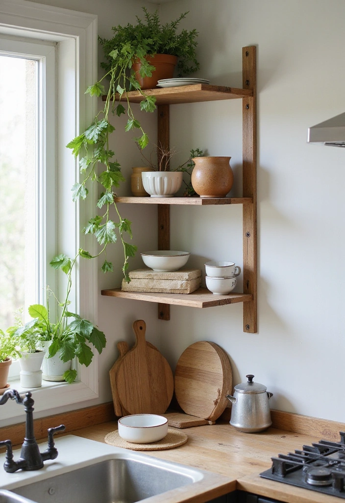 15 Genius Kitchen Storage Ideas That'll Make You Say 'Why Didn't I Think of That?!' - 10. Corner Shelves