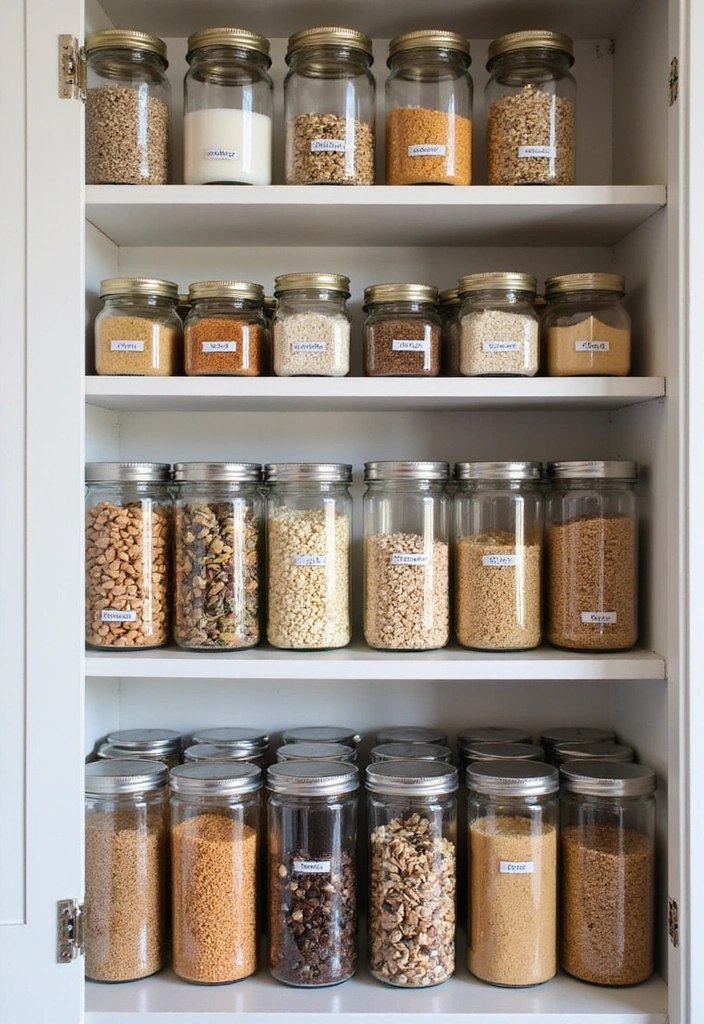 15 Genius Kitchen Storage Ideas That'll Make You Say 'Why Didn't I Think of That?!' - 9. Use of Clear Storage Containers