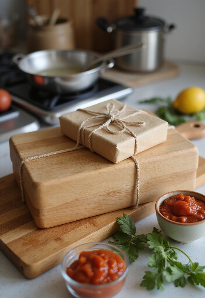 17 Stunning Wooden Cutting Boards That'll Elevate Your Kitchen Game! - 10. The Perfect Gift for Home Cooks