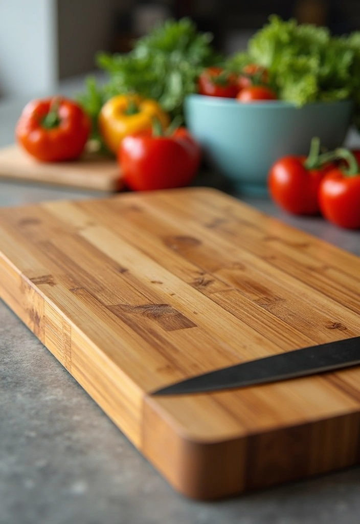 17 Stunning Wooden Cutting Boards That'll Elevate Your Kitchen Game! - 2. Bamboo Beauty