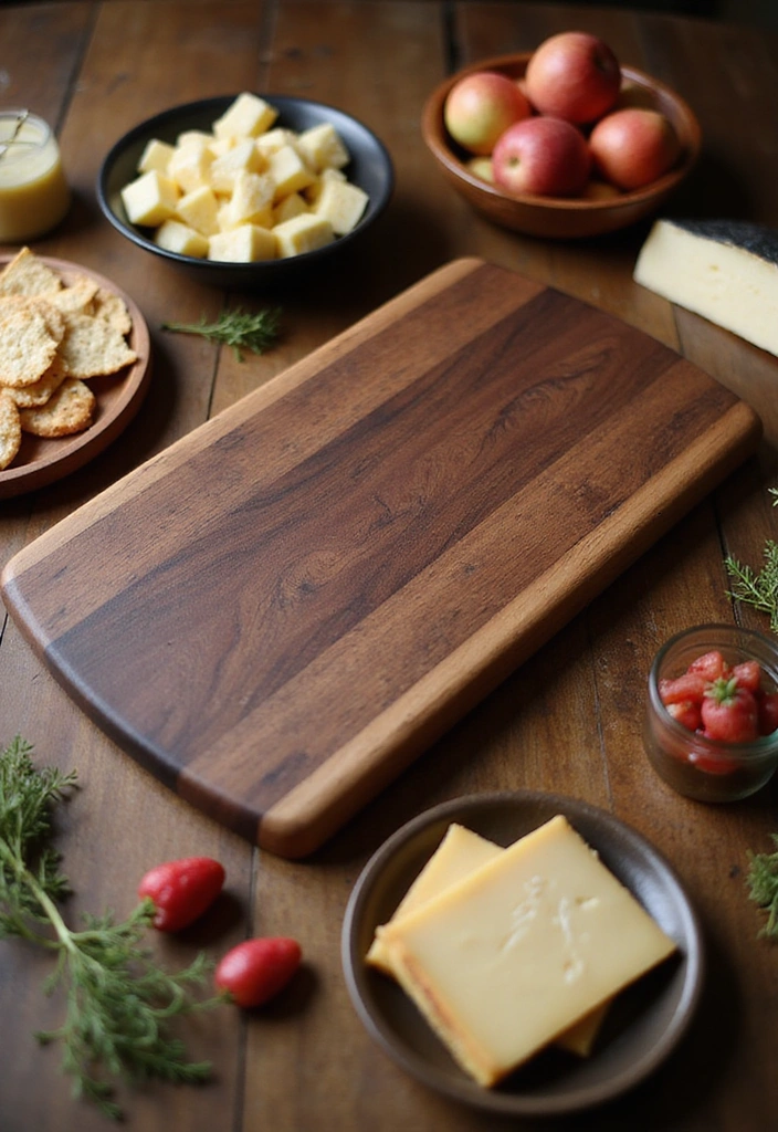 17 Stunning Wooden Cutting Boards That'll Elevate Your Kitchen Game! - 3. Rustic Walnut Wonders