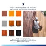 Marine Wood Waterproofer: Clear Premium Sealer & Stain - 1 Gallon - Image 3