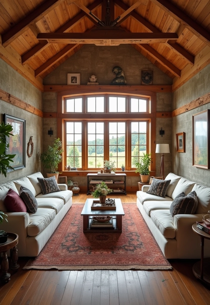 21 Cozy Living Room Barndominium Interiors That'll Make You Want to Curl Up Right Now! - 21. Personalized Elements