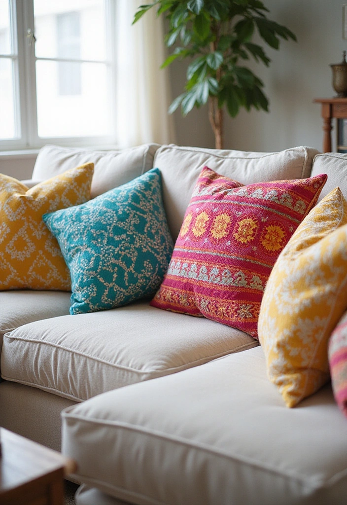 25 DIY Home Decor Projects That'll Transform Your Space on a Budget! - 11. Decorative Throw Pillows